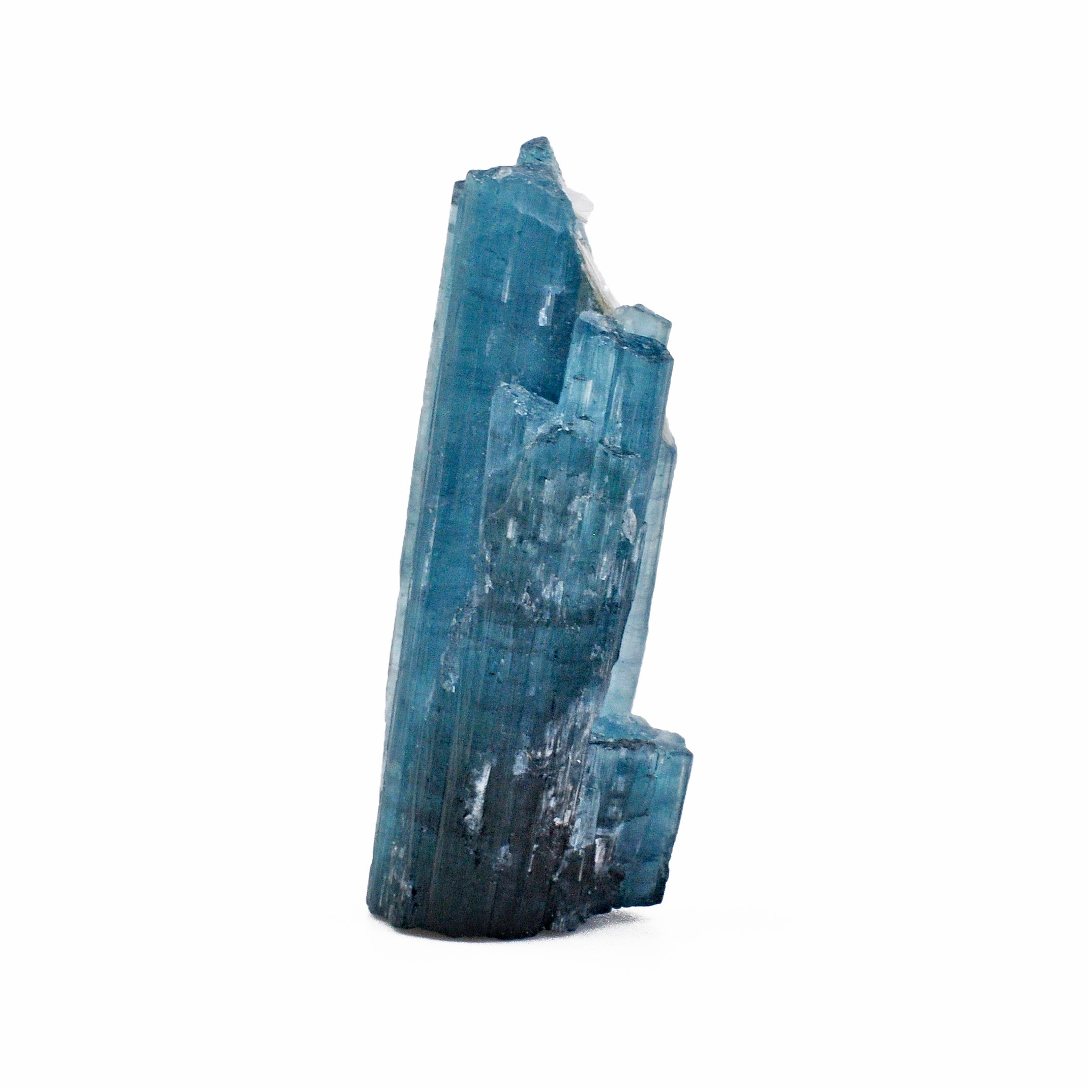 Indicolite - Blue Tourmaline 1.3 inch 7 grams Natural Gem Crystal - Brazil - GGX-224 - Crystalarium