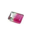 Pink and Green Bi Color Tourmaline 17.9mm 15.5ct Faceted Gemstone - Brazil - 19-002 - Crystalarium