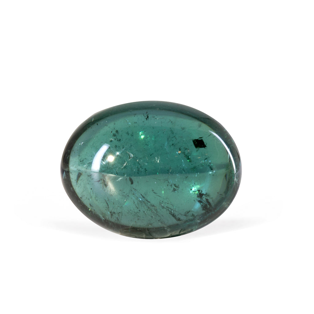 Indicolite- Blue Tourmaline 30.03 carat Polished Gemstone Cabochon - VV-029 - Crystalarium