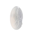 Moonstone 31.14 carat Hand Carved Light Goddess Gemstone - YF-038 - Crystalarium