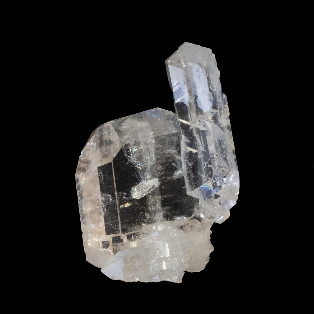 Quartz 104 gram 2.75 inch Faden Natural Crystal - Brazil - YX-113 - Crystalarium