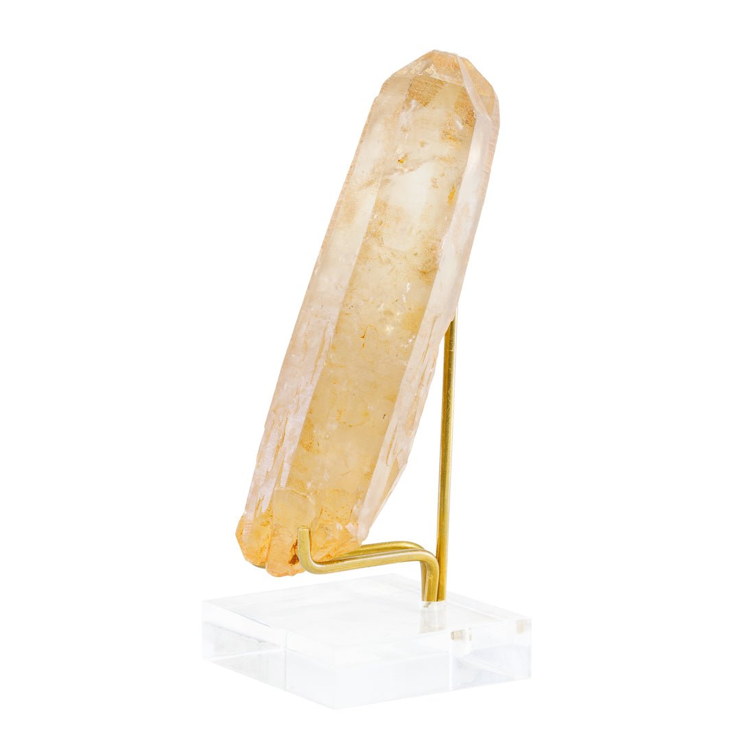 Citrine 3.85 Inch 120 Gram Natural Crystal Point - Zambia - GGX-178A - Crystalarium